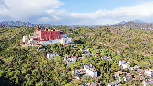 佛教八宗承德外八庙普陀宗乘之庙背景