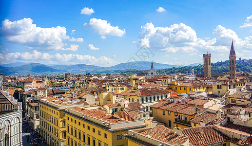 俯瞰佛罗伦萨城市风光图片