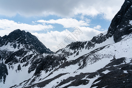 登峰者云南著名景点玉龙雪山背景