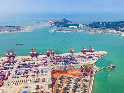 连云港海港码头运输物流图片