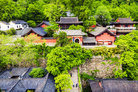 花果山风景区5A风景区花果山三元宫背景