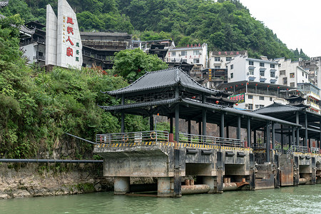 三峡人家景区环境背景图片