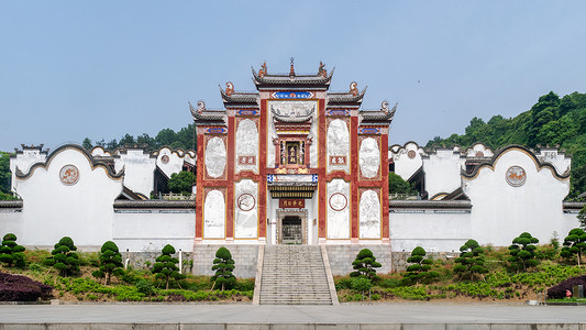 屈原故里风景屈原故里景区内环境背景