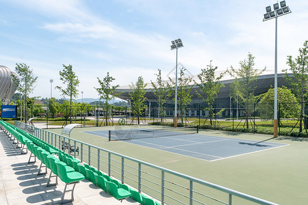 光谷网球中心宜昌奥体中心环境背景