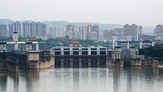 宜昌葛洲坝环境背景图片