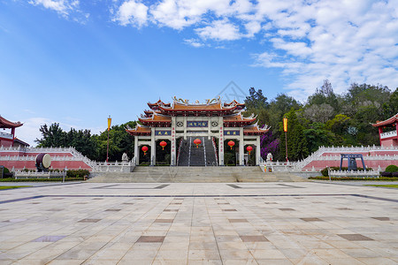 福建莆田湄洲岛妈祖庙5A旅游景点高清图片