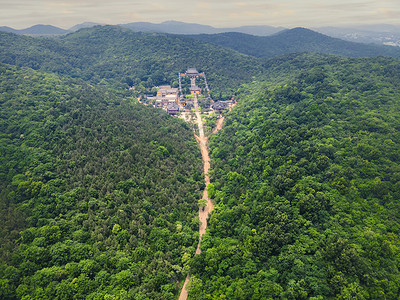 淮南湿地淮南4A风景区八公山白塔寺背景