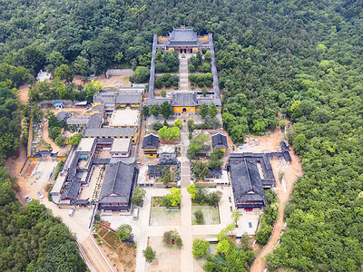 淮南4A风景区八公山白塔寺高清图片