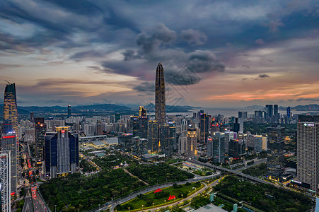 深圳平安金融中心建筑图片
