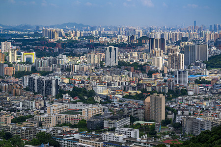 美丽广州城市建筑背景图片