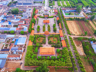 汉高祖刘邦5A风景区芒砀山汉文化旅游区刘邦斩蛇园背景