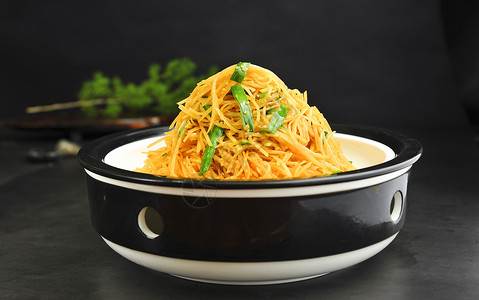 金米土豆丝   美食摄影高清图片
