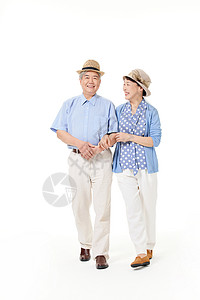 旅游的老年夫妻形象图片