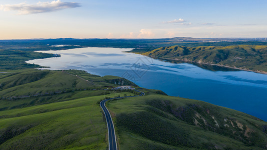 内蒙古多伦湖风光图片