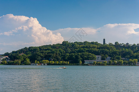 南京百家湖国家4A级景区江苏南京玄武湖背景