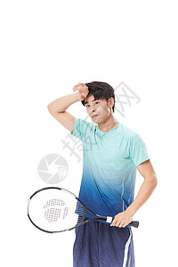 男性运动员打网球图片