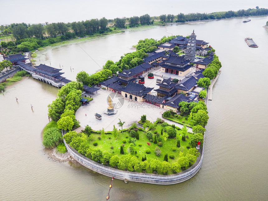 扬州高邮地标镇国寺图片