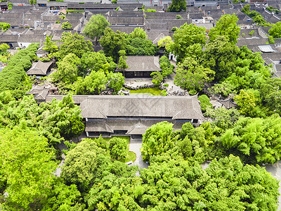 顾和园4A风景区扬州个园航拍背景