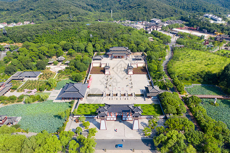 城中央中央电视台无锡三国水浒城景区背景