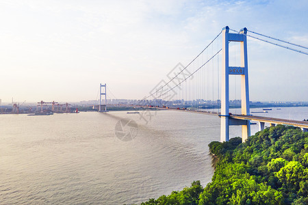 江阴大桥航拍高清图片
