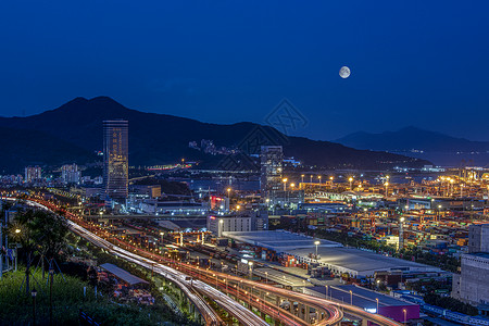 深圳盐田港背景图片