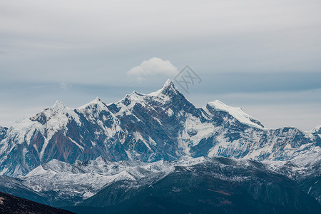 西藏八宿然乌湖风光摄影图背景图片