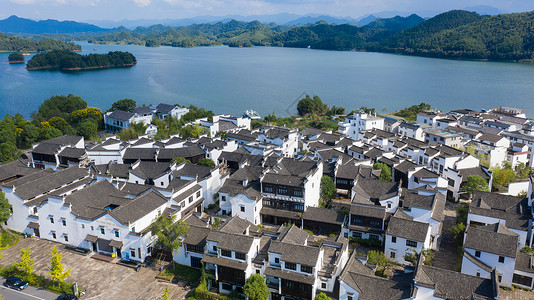 文斯皮尔斯浙江杭州千岛湖文渊狮城背景