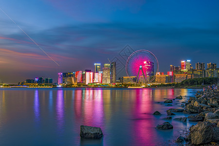 深圳前海欢乐港湾背景图片