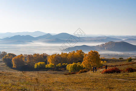 内蒙古赤峰坝上秋色图片