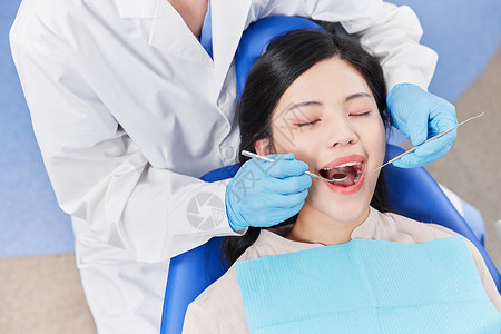 牙齿健康患者做手术图片
