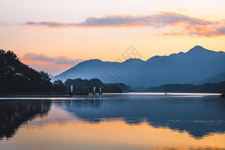 浙江丽水古堰画乡江南水乡清晨图片