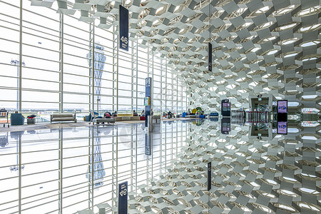 深圳机场候机大厅高清图片