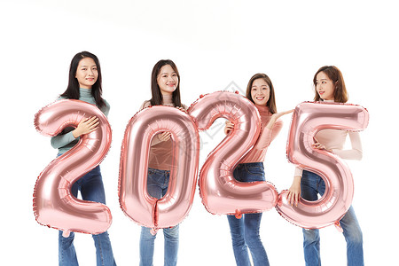 粉色新年狂欢淘宝促销首页青春活力闺蜜姐妹欢庆迎新年背景