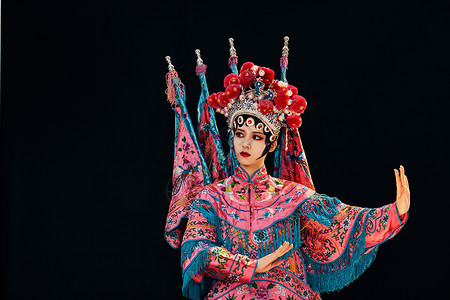 国粹戏曲京剧美女舞台形象高清图片