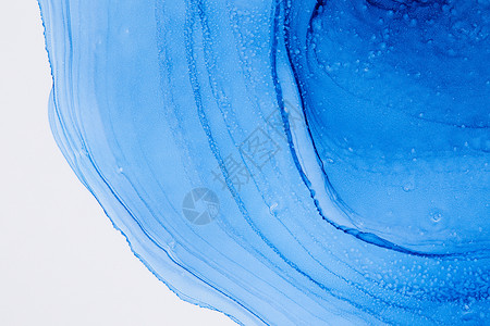 保龄球线性创意水墨扩散蓝色背景背景