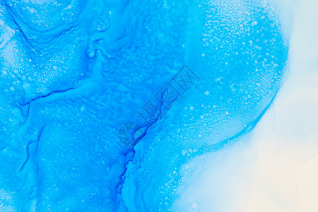 蓝色泡泡底纹创意色彩颜料屏保背景背景