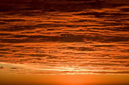 日落时的天空背景图片