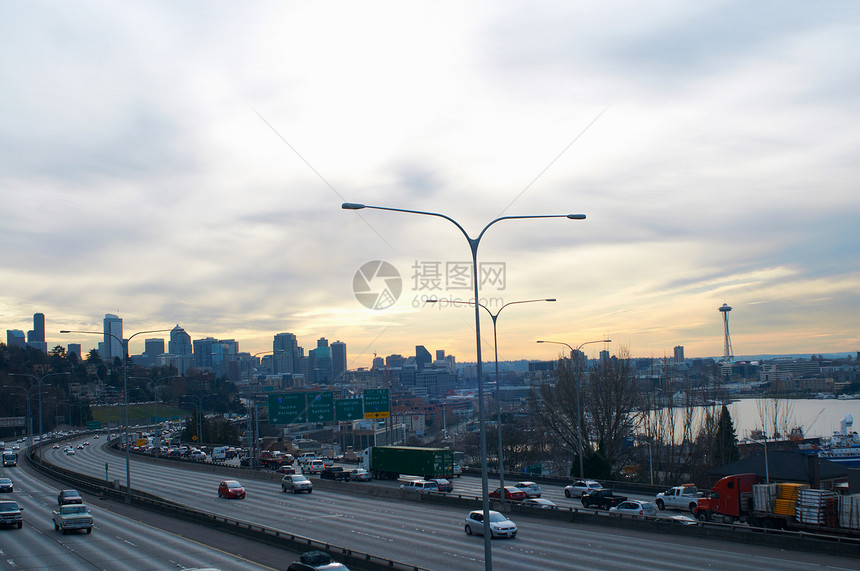 西雅图的高速公路图片