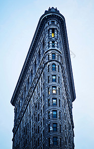纽约市平铁大楼高清图片