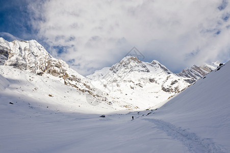 雪山地貌图片