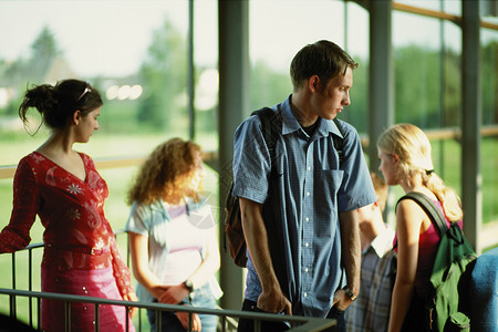 学生群体背景图片