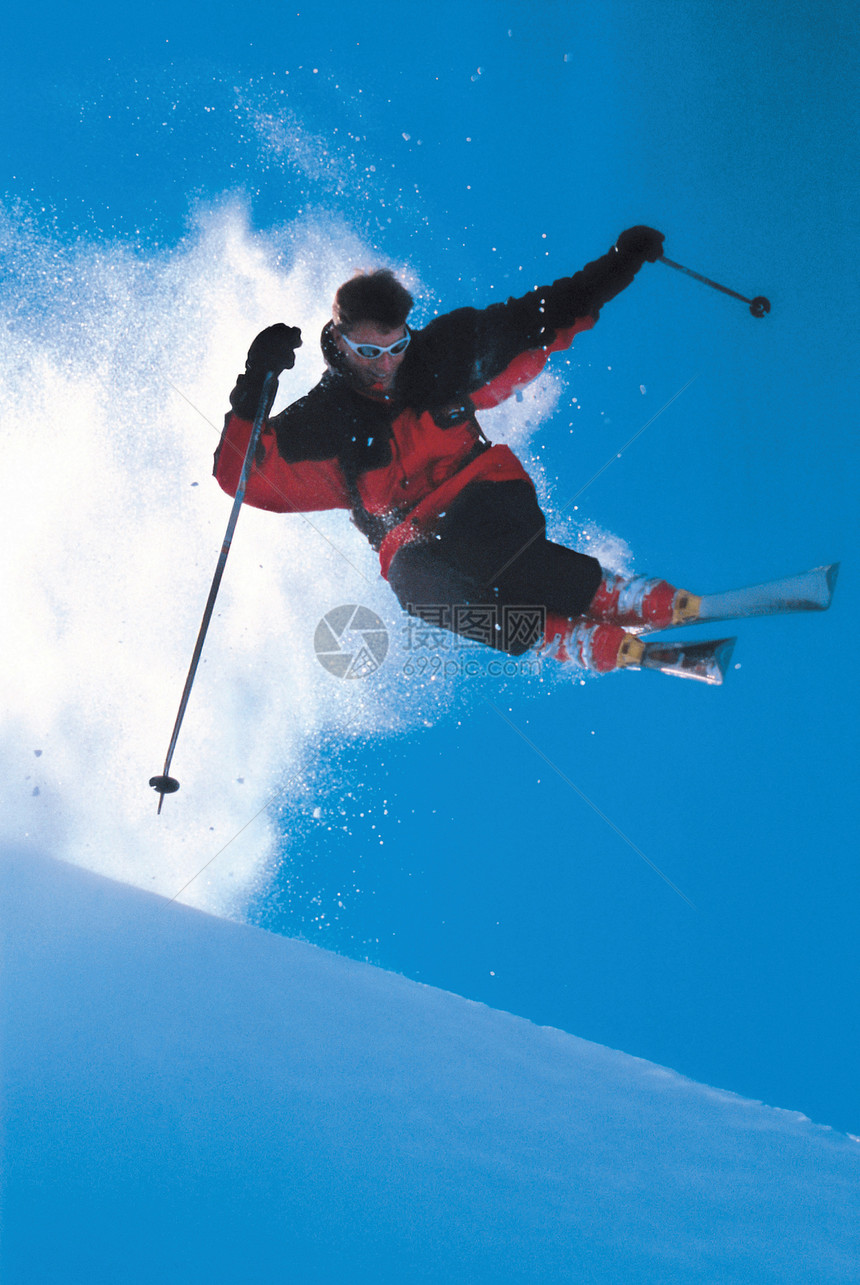 滑雪者图片