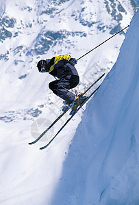滑雪者图片