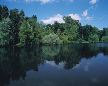 湖面背景图片