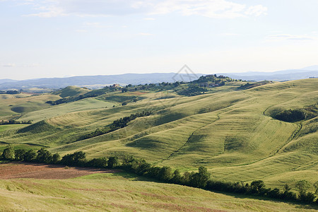 意大利托斯卡纳州锡耶附近的田园地貌图片