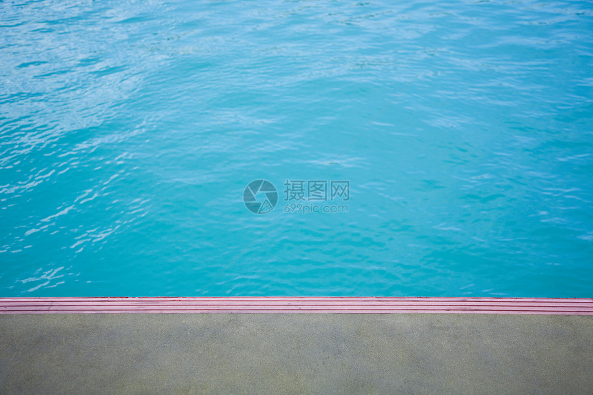 蓝色水抽象图片