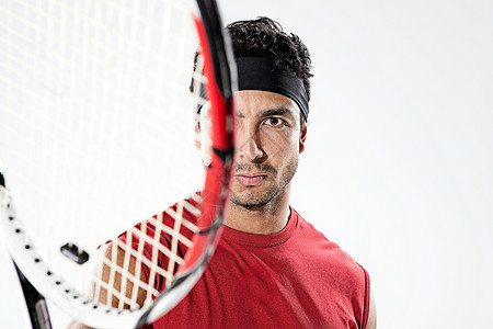 男网球运动员肖像图片