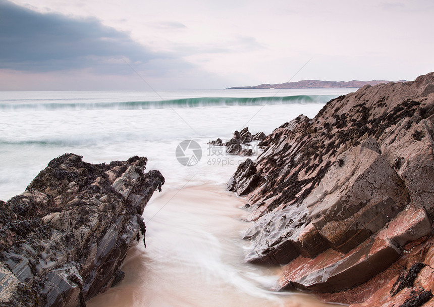 苏格兰哈里斯岛塔拉萨海滩图片