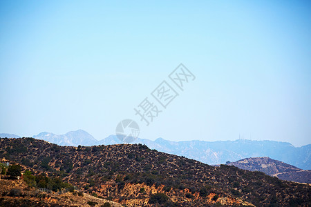 美国加利福尼亚州洛杉矶的山脉图片