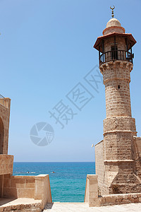 以色列的塔背景图片
